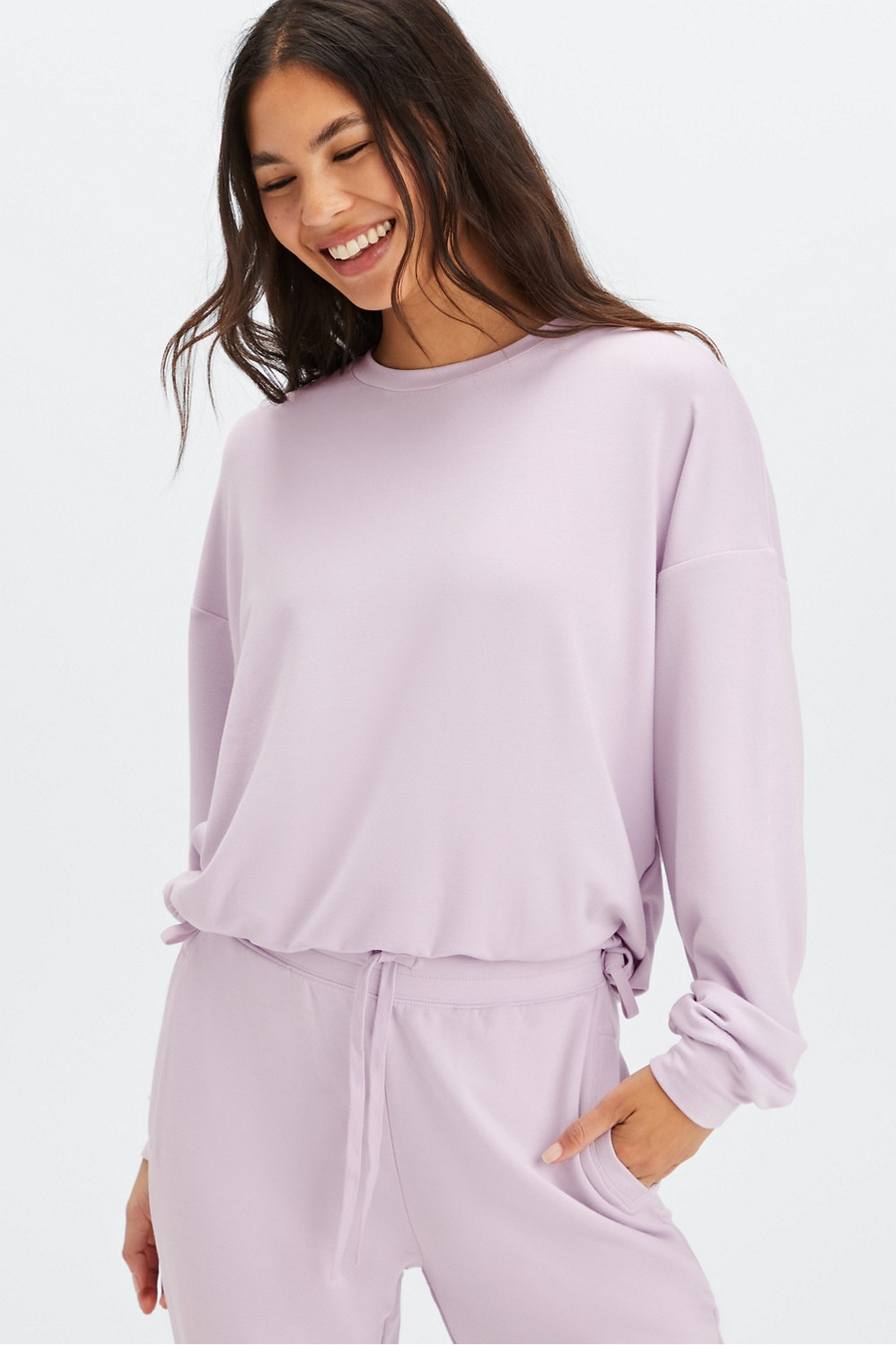Luxe Cinched Pullover | Fabletics