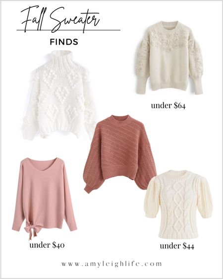 Pretty sweaters for fall and winter. 

Fall trends, fall outfits, fall 2023, fall fashion, amazon fall fashion, amazon fall, fall capsule wardrobe, fall capsule, capsule wardrobe fall, Europe outfits fall, fall family photos, fall fashion 2023, Italy fall, fall inspo, fall ideas, fall fashion inspo, fall jacket, fall maternity, maternity fall, maternity outfits fall, fall style, fall sweater, fall trend, fall outfit inspo, fall outfit, fall outfits, amazon accessories, amazon airport outfits, amazon capsule wardrobe, amazon deals, amazon essentials, amazon fashion fall, amazon going out tops, amazon going outfits, amazon tops, amazon work wearing, teacher outfits, teacher fashion, teacher outfits amazon, work dress, chiffon top, thanksgiving outfit, Nashville outfit, office outfit, office outfit ideas, fall office outfits, fall teacher tops, fall teacher sweaters, fall teacher outfits, outfit ideas, outfit idea, outfit inspo, fall vacation outfit, road trip outfit, airport outfit, fall office looks, office outfit ideas, office outfits, office outfits amazon, casual office outfits, realistic office outfits, office outfits amazon, casual tops, casual sweaters, work looks, work shirt, work from home, work basics, work outfit, teacher sweater, teacher tops, back to school outfits, back to school clothes, amazon clothing, amazon fall clothes, amazon fall fall tops, amazon fall sweaters, amazon teacher tops, amazon teacher sweater, amazon finds clothes, budget friendly fall outfits, budget friendly fashion, budget friendly fall fashion, inexpensive sweaters, amazon finds, amazon fashion finds, amazon airport outfits, amazon European, sweaters, pullover sweater, chunky knit sweater, long sleeve crewneck, casual sweater tops, button down blouse, chiffon tops, womens sweaters, womens tops, short sleeve tops, turtleneck sweater, oversized sweater, oversized turtleneck sweater, split hem, asymmetrical sweater, green sweater, cream sweater, pom pom sweater, winter fashion, winter 2024, back to school outfit 

#amyleighlife
#fallfashion

Prices can change at any time. 


#LTKBacktoSchool #LTKSeasonal #LTKFind