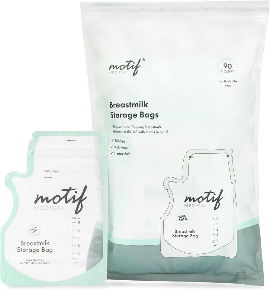 Motif Medical Breastmilk Storage Bags, 90 Count | Amazon (US)