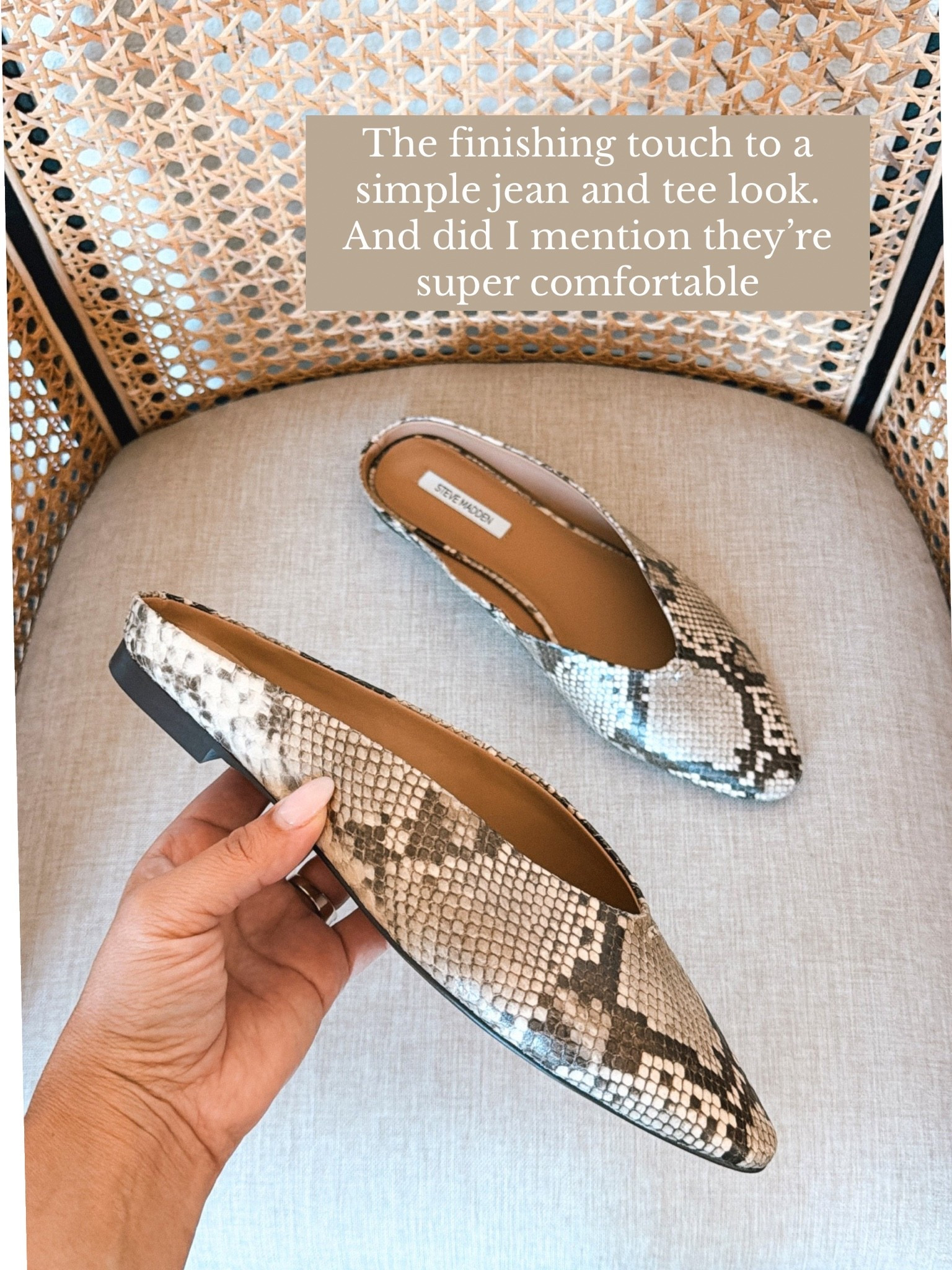 Chic and comfortable - fit true to size

#LTKootd #LTKOver40