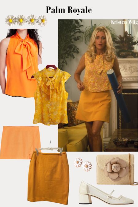 Palm Royale Kristen Wiig outfit inspiration 1960s style Palm Beach vibes retro clothing vintage inspired

#LTKStyleTip #LTKShoeCrush #LTKItBag