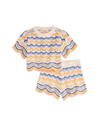 L*Space L*Girls' Sunnie Cropped Top & Shorts Cover-Up Set - Little Kid, Big Kid | Bloomingdale's ... | Bloomingdale's (US)