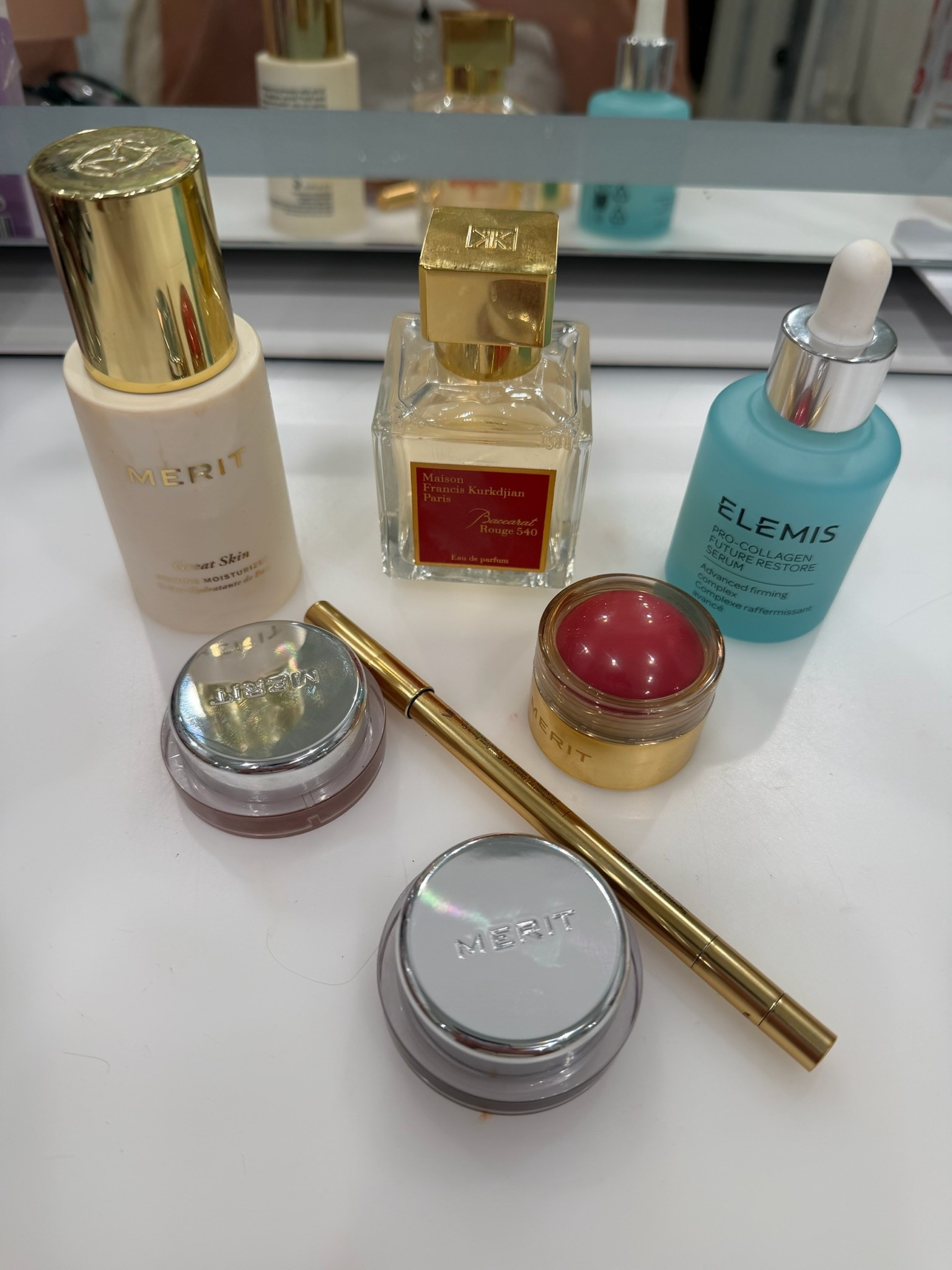 Some of our favorite beauty products from 2025! Everything from skincare, makeup, and perfume that we’ve tested and grown to love this year! We highly recommend the Elemis skincare line, merit makeup, and Baccarat Rouge 540 perfume! 

#LTKSeasonal #LTKBeauty #LTKOver40