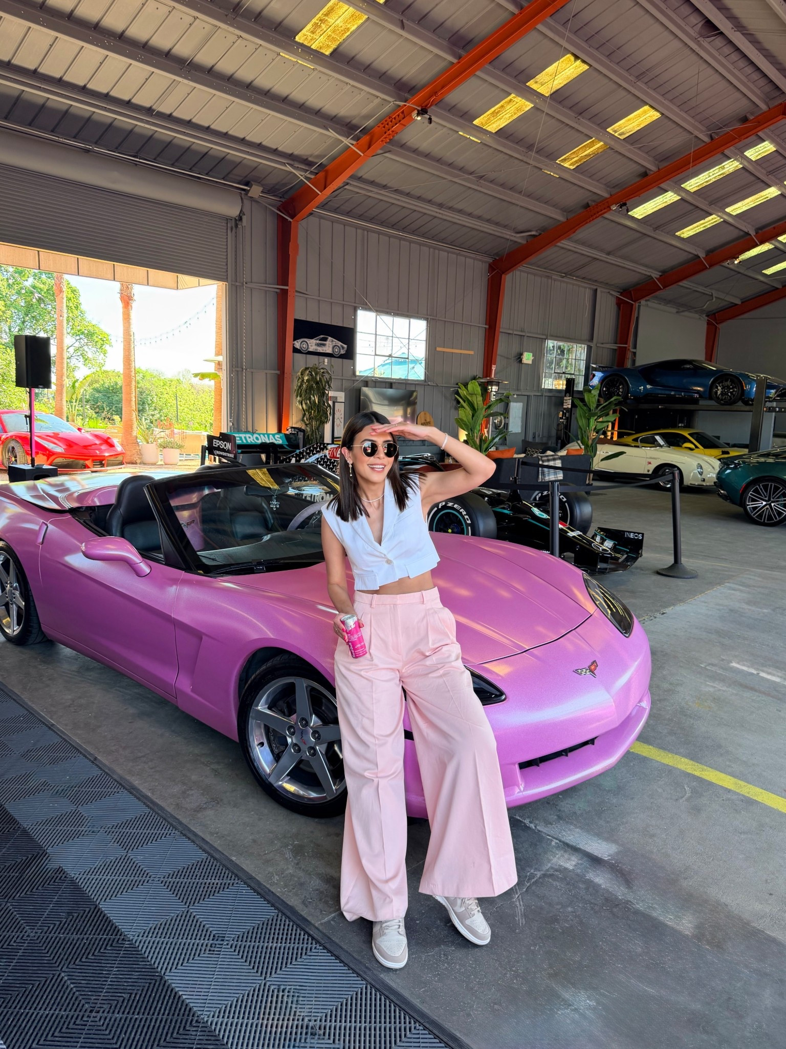 Pink pants | white vest | summer outfit | spring outfit | palazzo pants | Zara pants | linen pants | 

#LTKootd #LTKFestival #LTKdayinmylife