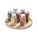 iDesign Eco Wood Turntable, Natural | Amazon (US)