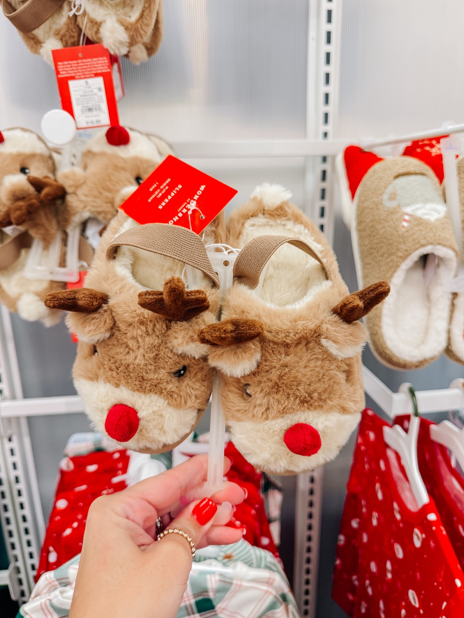 the cutest little rudolph slippers at target 🎯 also linked the bigger kids version without the strap  

#LTKSeasonal #LTKKids #LTKHoliday