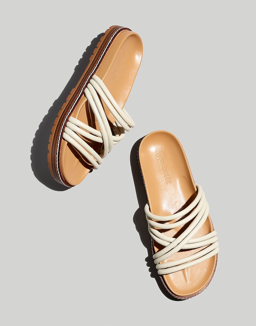 The Charley Strappy Slide Sandal | Madewell