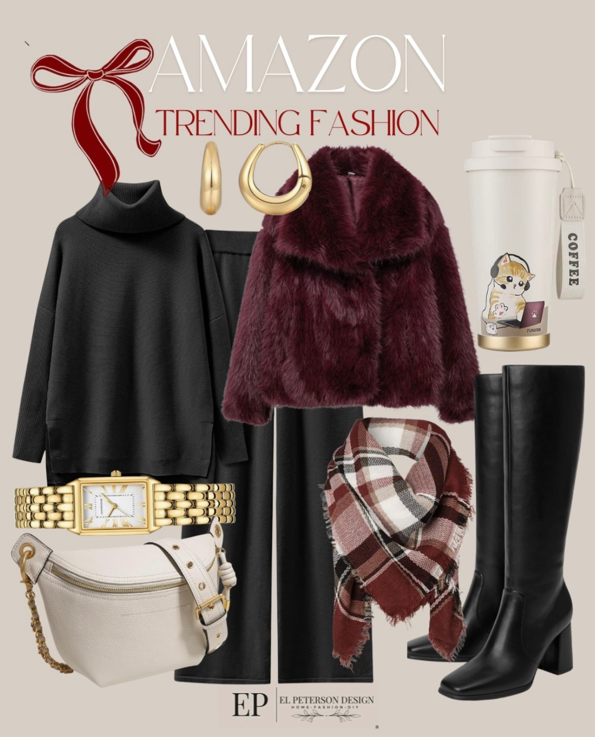 Amazon Fashion
Jacket
Scarf
Knee high boots
Lounge set
Belt bag
Water bottles
Earrings
Watch 

#LTKFindsUnder100 #LTKFindsUnder50