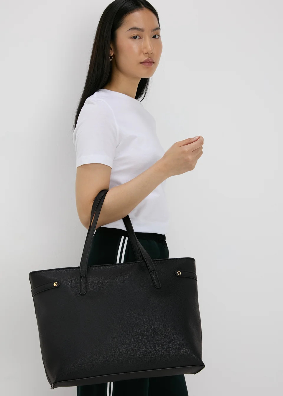 Black Tote Bag | Matalan (UK)