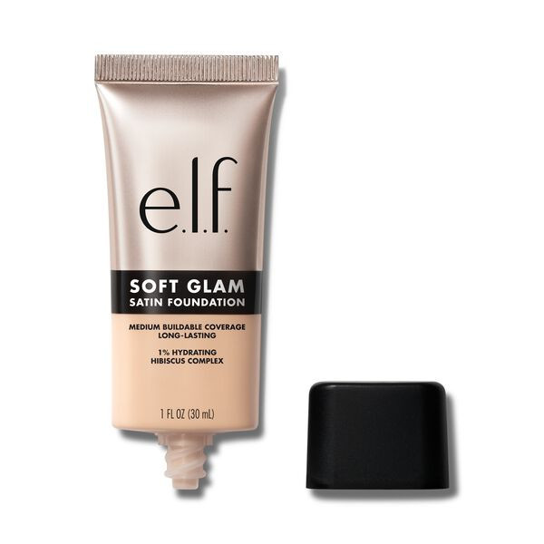 e.l.f. Cosmetics Soft Glam Satin Foundation In 20 Light Cool - Vegan and Cruelty-Free Makeup | e.l.f. cosmetics (US)