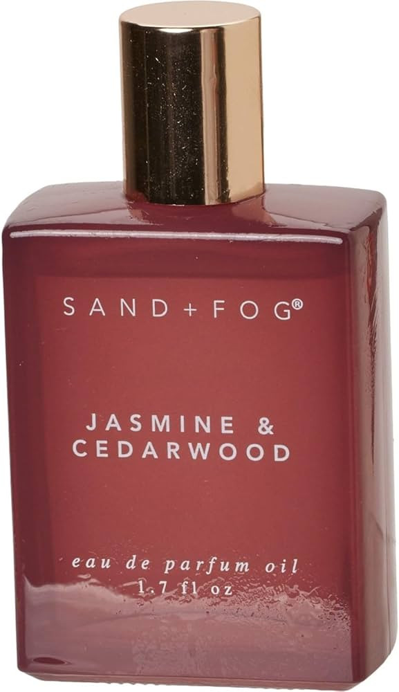Sand + Fog Jasmine & Cedarwood Eau de Parfum Oil, 1.7 fl oz | Amazon (US)