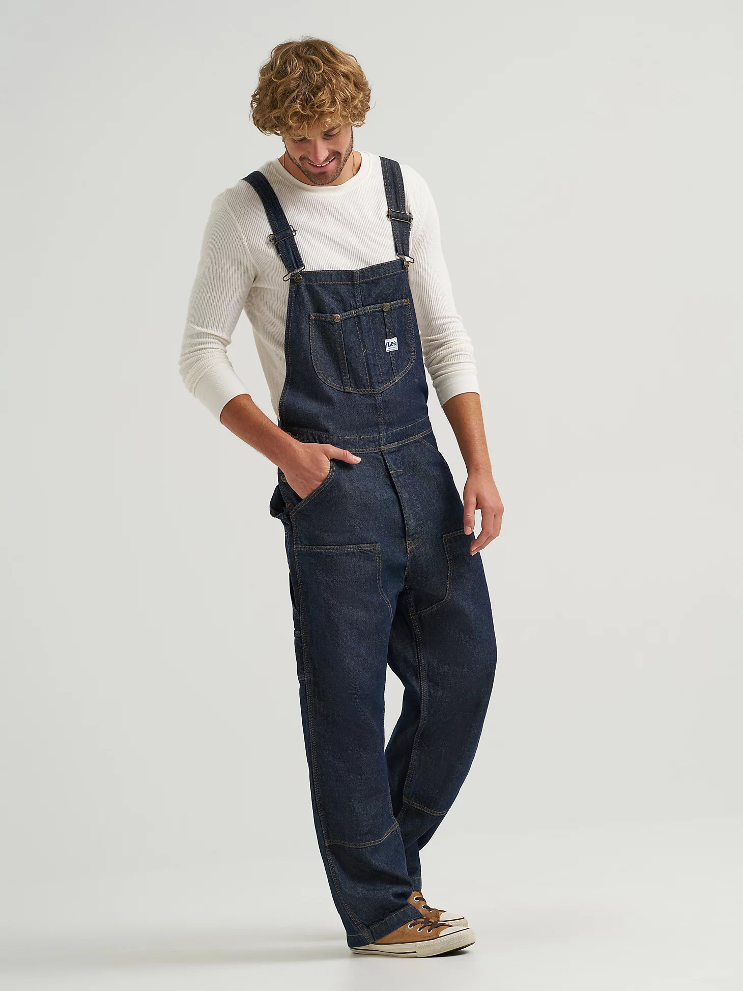 Men's Heritage Relaxed Fit Carpenter Bib Overall | Men's Union-Alls & Overalls | Lee® | Lee Jeans