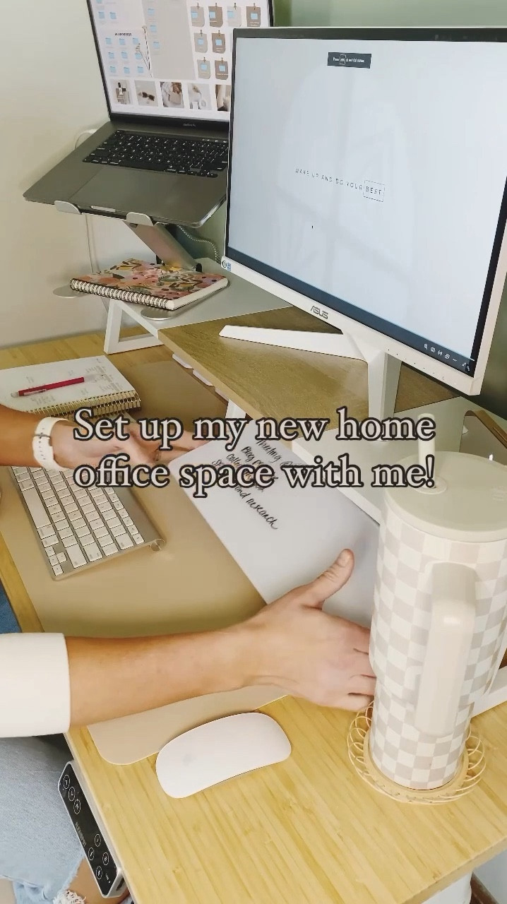 Set up my desk with me! Loving all these chic yet functional Amazon home office finds! 

#LTKSaleAlert #LTKHome