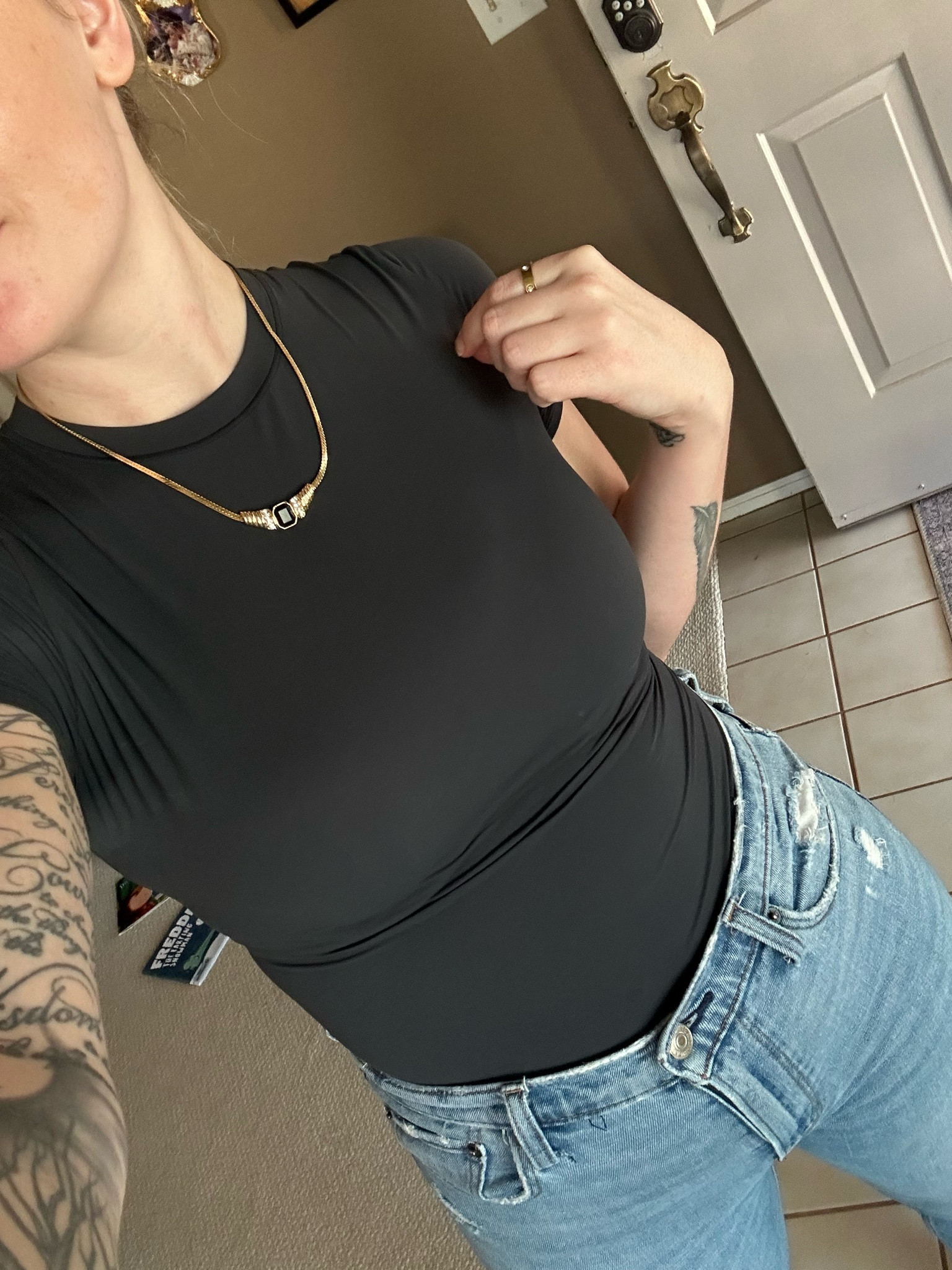 My favorite basic tee right now!! Wearing a size small 😍

#LTKMostLoved #LTKstyletip #LTKfindsunder50