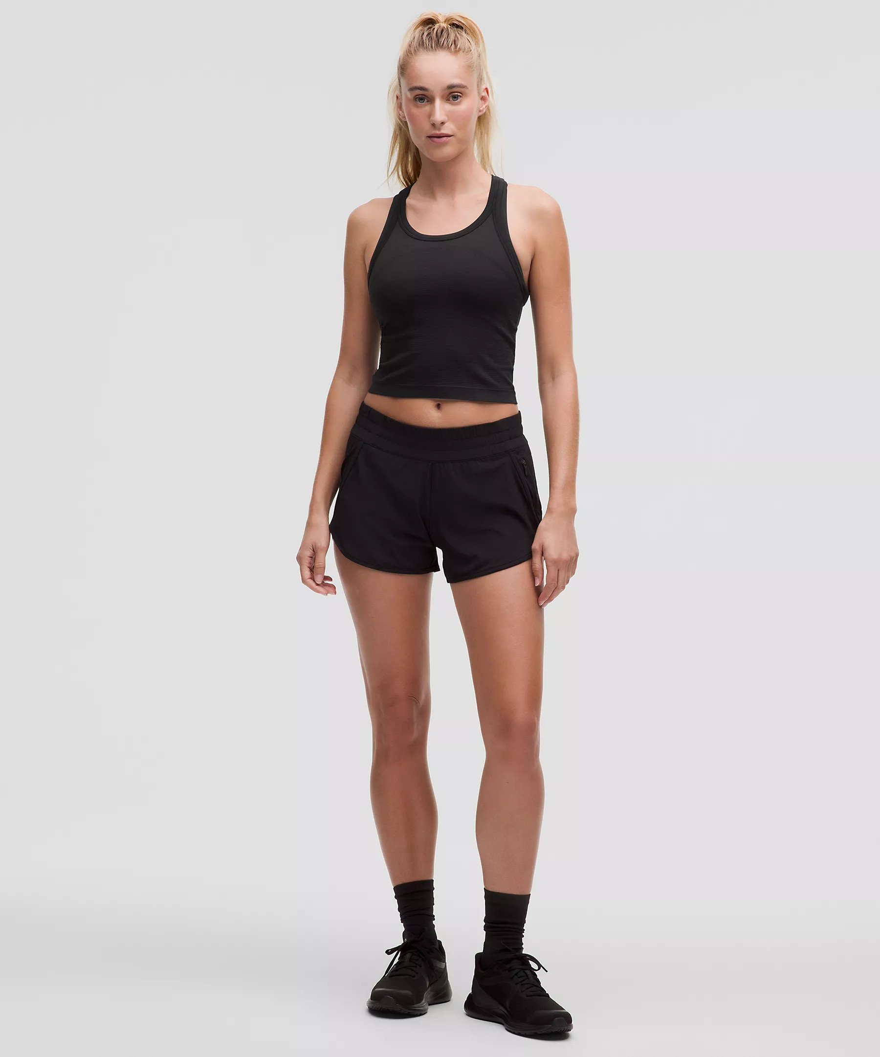 Swiftly Tech Cropped Racerback Tank Top 2.0 | Lululemon (US)