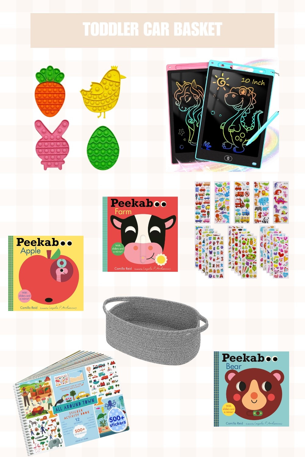 Some items in our toddler’s car basket! #toddlertoy #toddlertoys #toddleractivites 

#LTKFamily #LTKGiftGuide #LTKKids