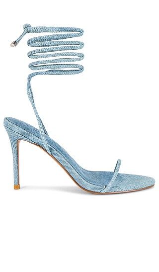 3.0 Barely There Sandal in Denim | Revolve Clothing (Global)