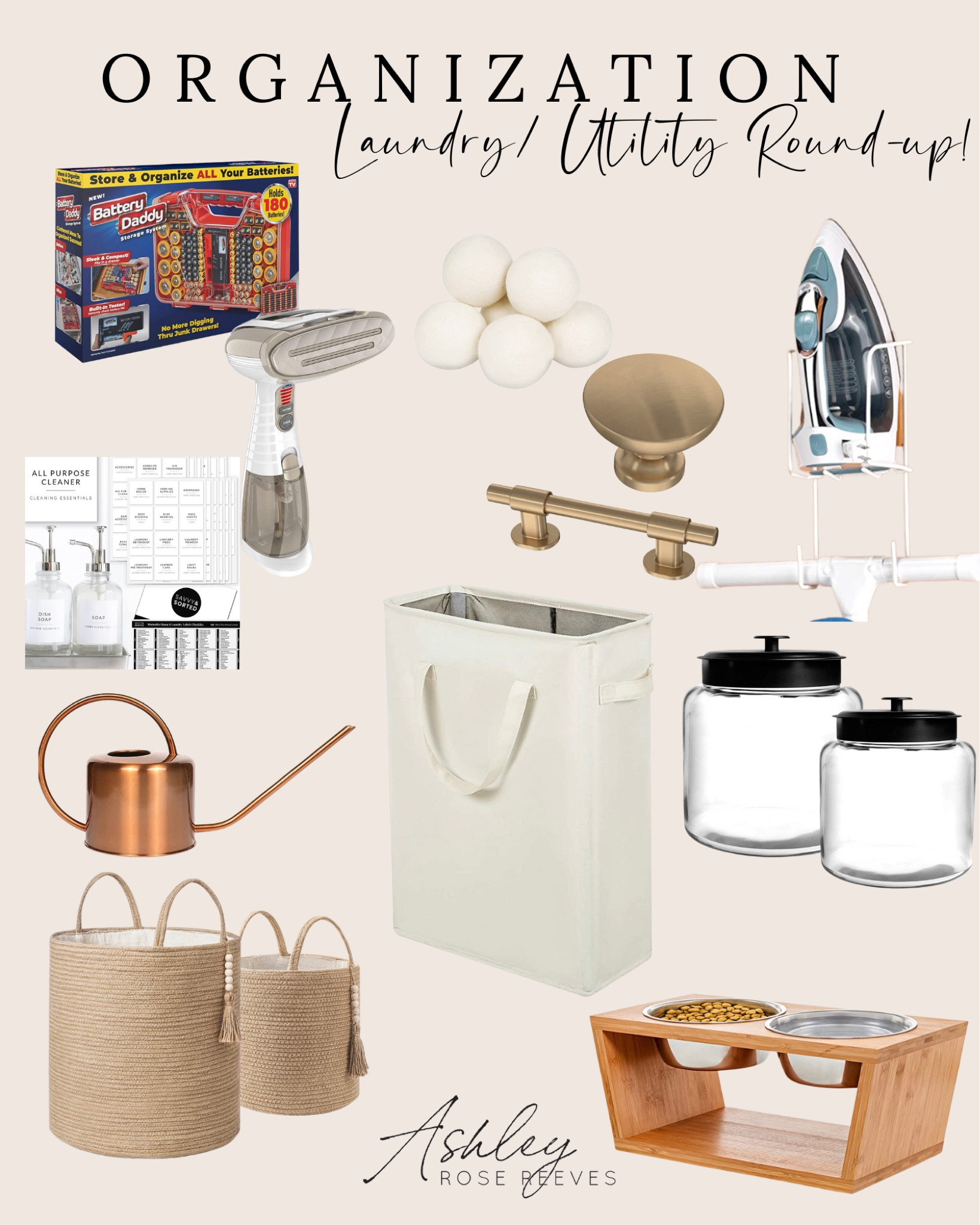 Organization 
Laundry/Utility Round-Up


#LTKfamily #LTKhome #LTKFind