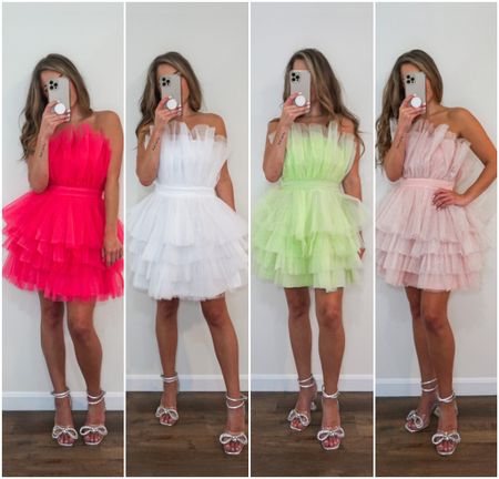 Tulle, dress, party dress, tissue, tulle dress, 

#LTKunder100 #LTKunder50 #LTKwedding