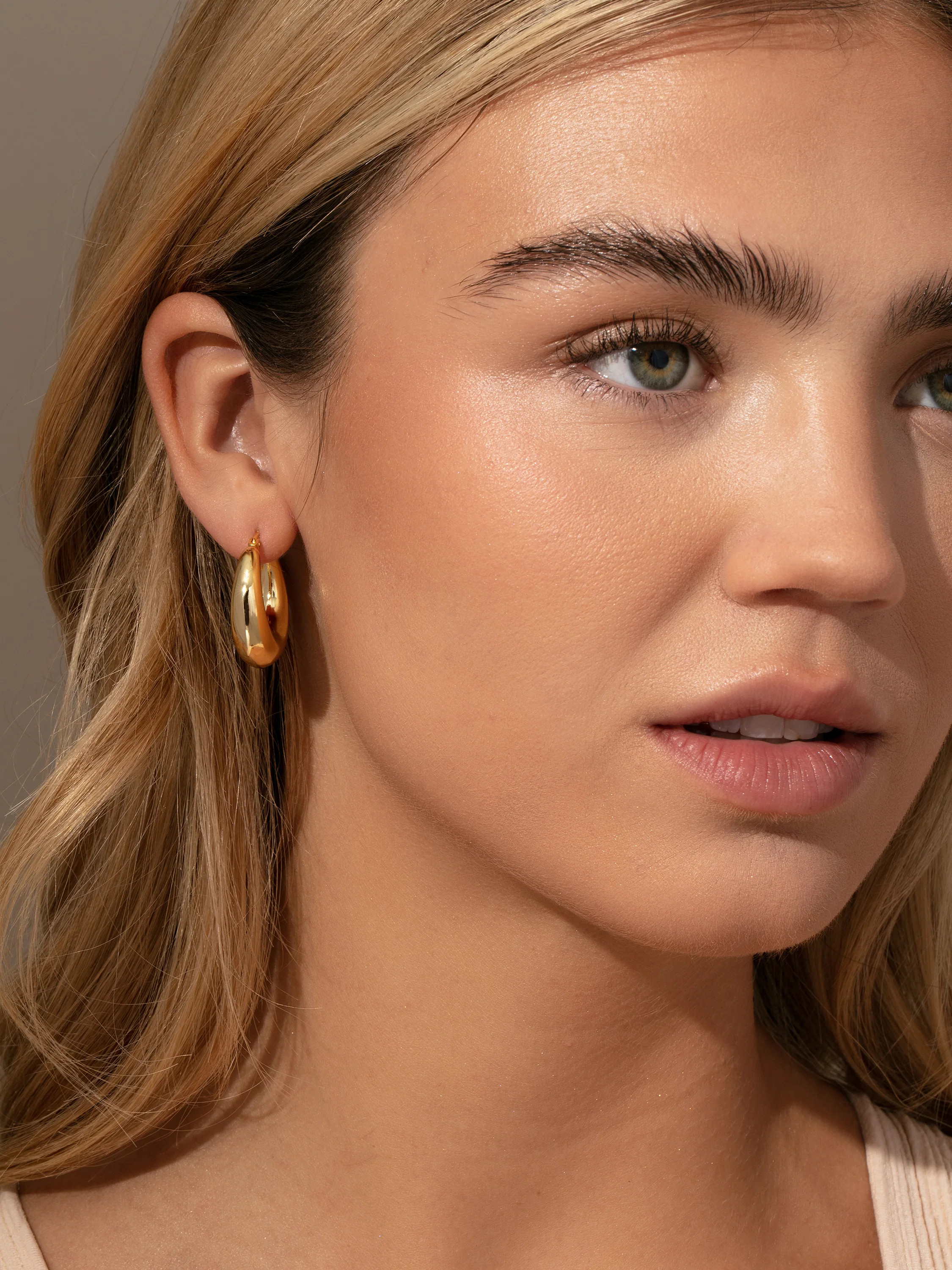Rare Bold Statement Hoop Earrings in Gold | Uncommon James | Uncommon James