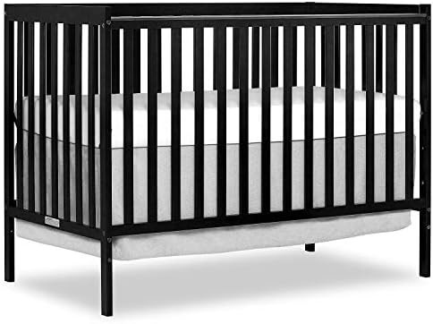 Amazon.com: Dream On Me Synergy 5-in-1 Convertible Crib in Black, Greenguard Gold Certified : Eve... | Amazon (US)
