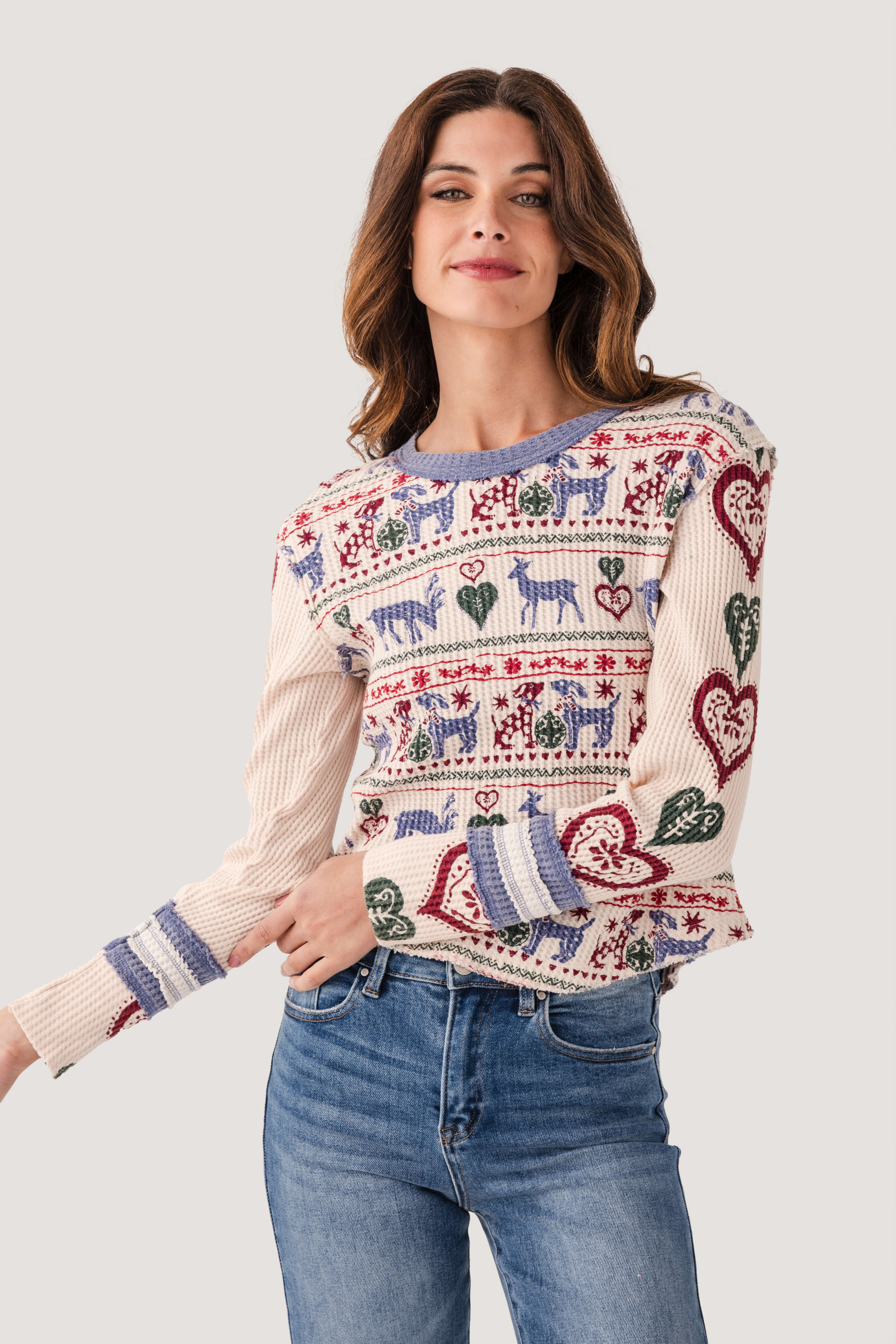 Free People Blissful Layering Tee | Social Threads