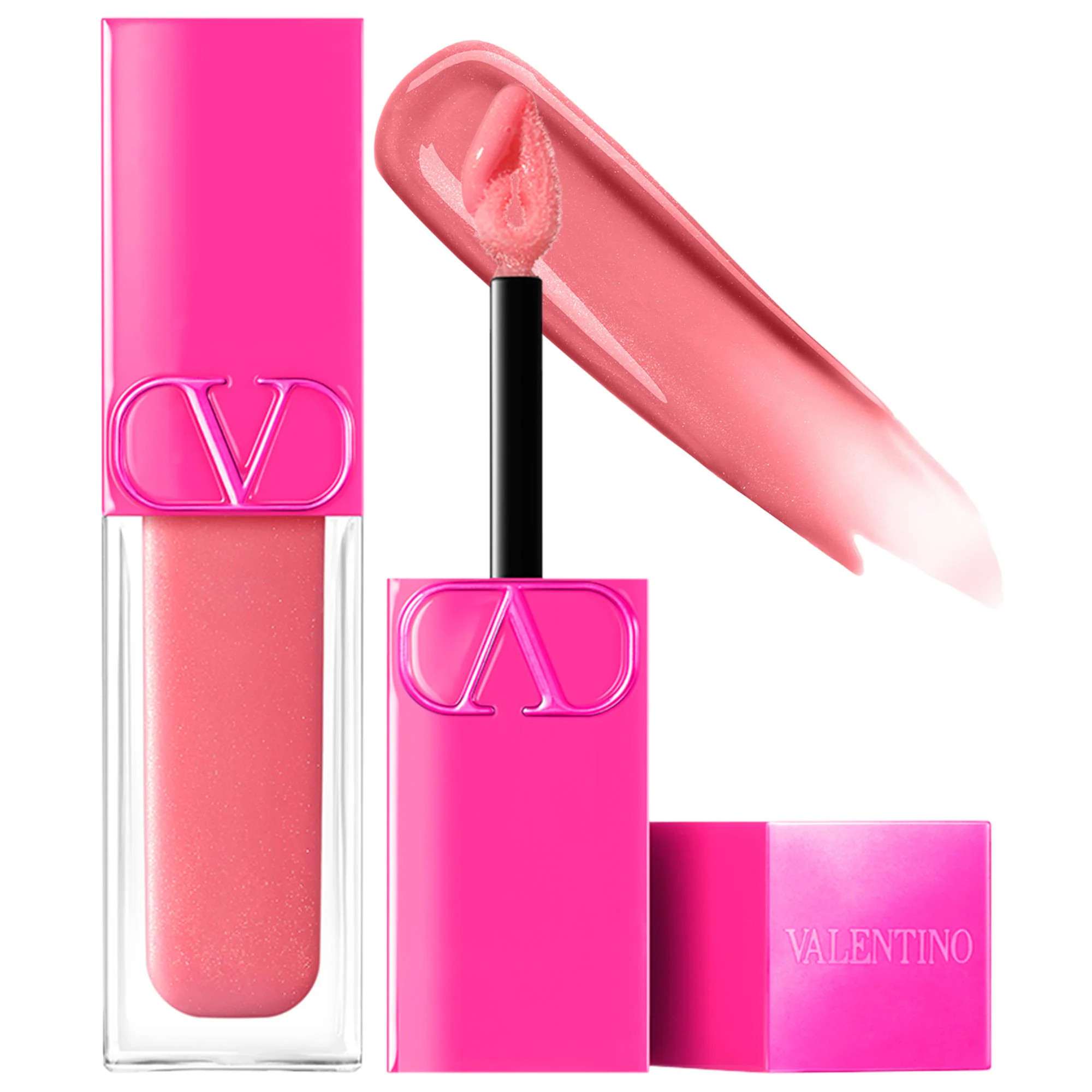 Valentino Puffer Complex Lip Plumper Gloss 103R Don't Be So Nude .2 oz/6.5 ml | Sephora (US)