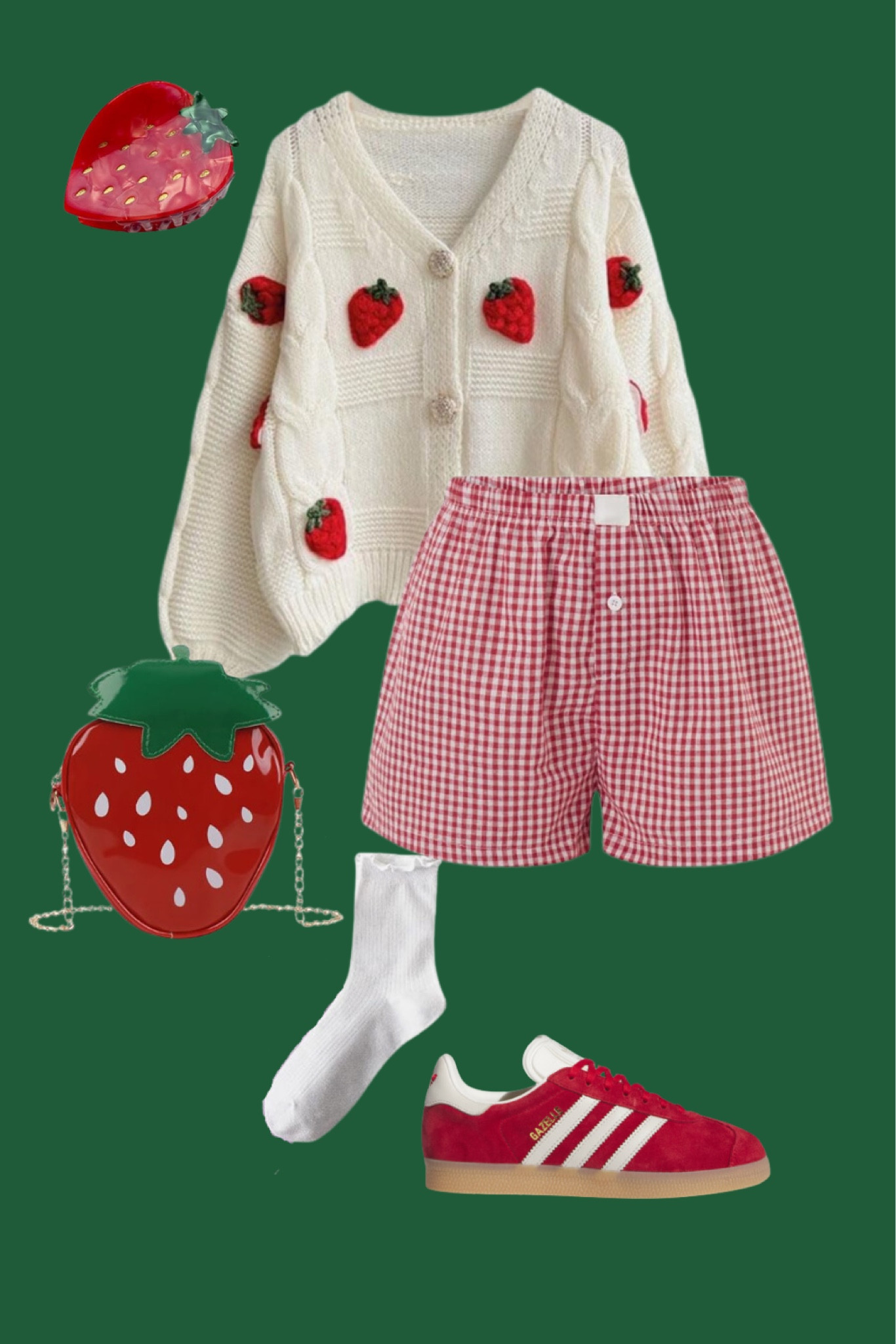 Strawberry 🍓 outfit, summer outfit, summer vacation 

#LTKmidsize #LTKstyletip #LTKSeasonal