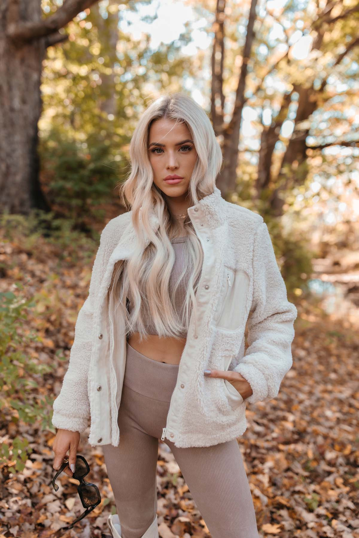 Lillian Cozy Zip Jacket | The Post