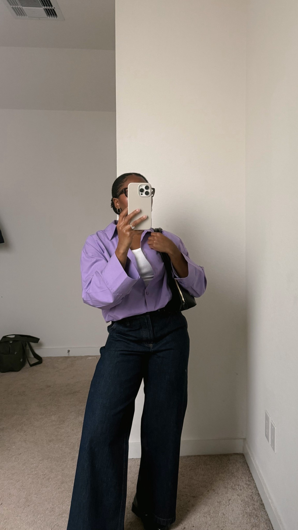 2026.06.26 - Michael movie outfit 

wide leg jeans, purple button up, spring outfit

#LTKPetite #LTKootd #LTKSeasonal
