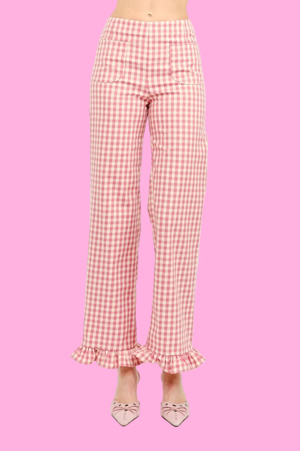 Paloma Pink Pants | Teggy French