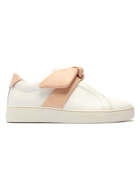 Asymmetric Clarita Leather Slip-On Sneakers | Saks Fifth Avenue