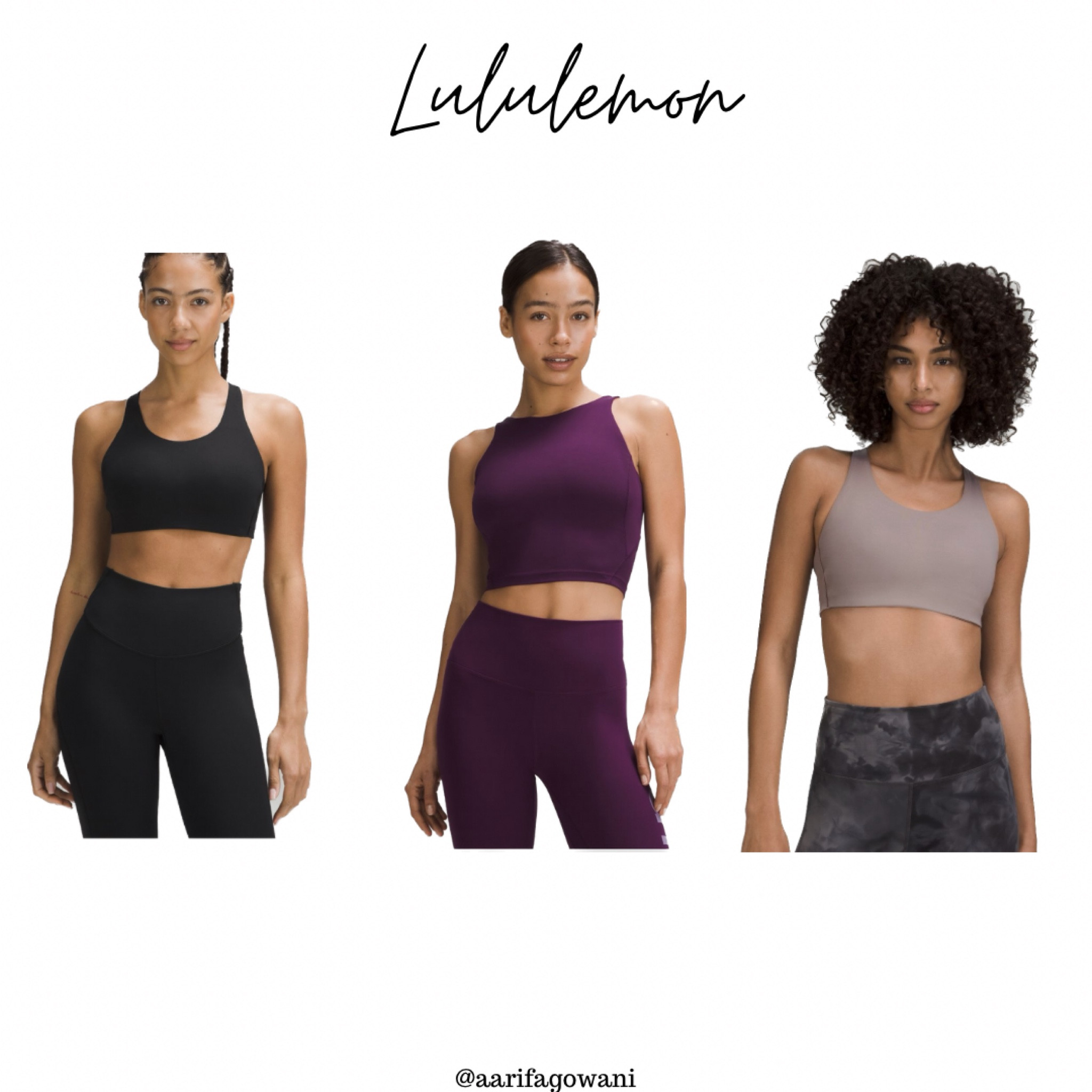 Lululemon finds 
Bra, sports bra, align leggings, align tank top

#LTKstyletip #LTKfitness #LTKover40