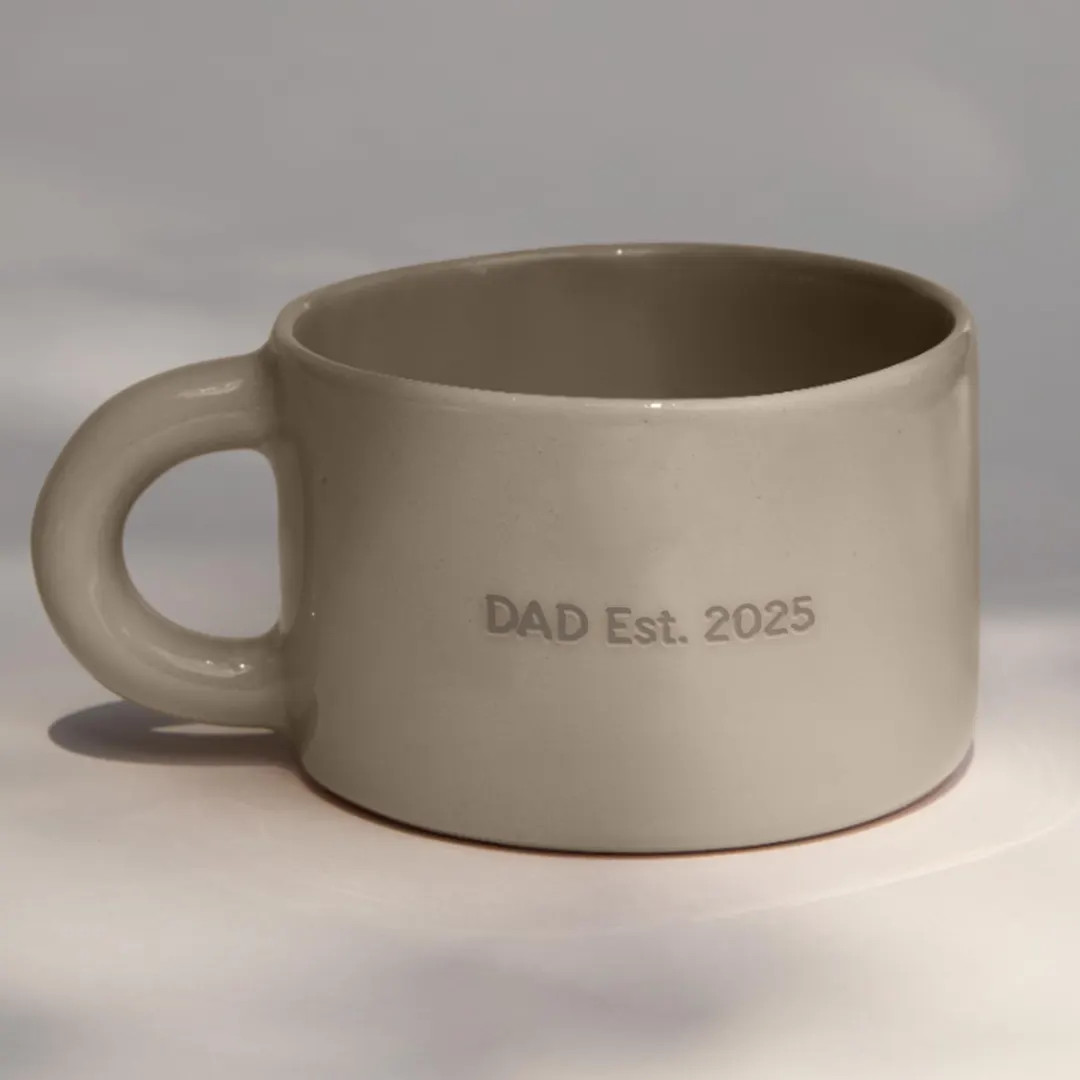 First Time Dad Coffee Mug, Dad Est 2025 Mug, New Dad Gift From Wife, New Grandpa Gift, Custom Dad... | Etsy (US)