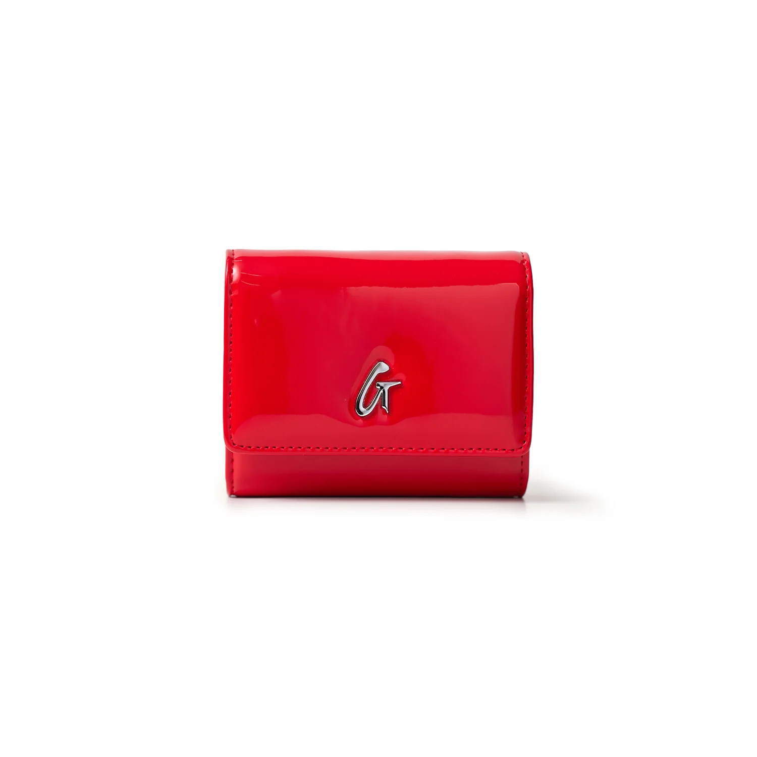 STANDARD SILVER COMPACT WOC - MIRROR RED | Glam-Aholic Lifestyle