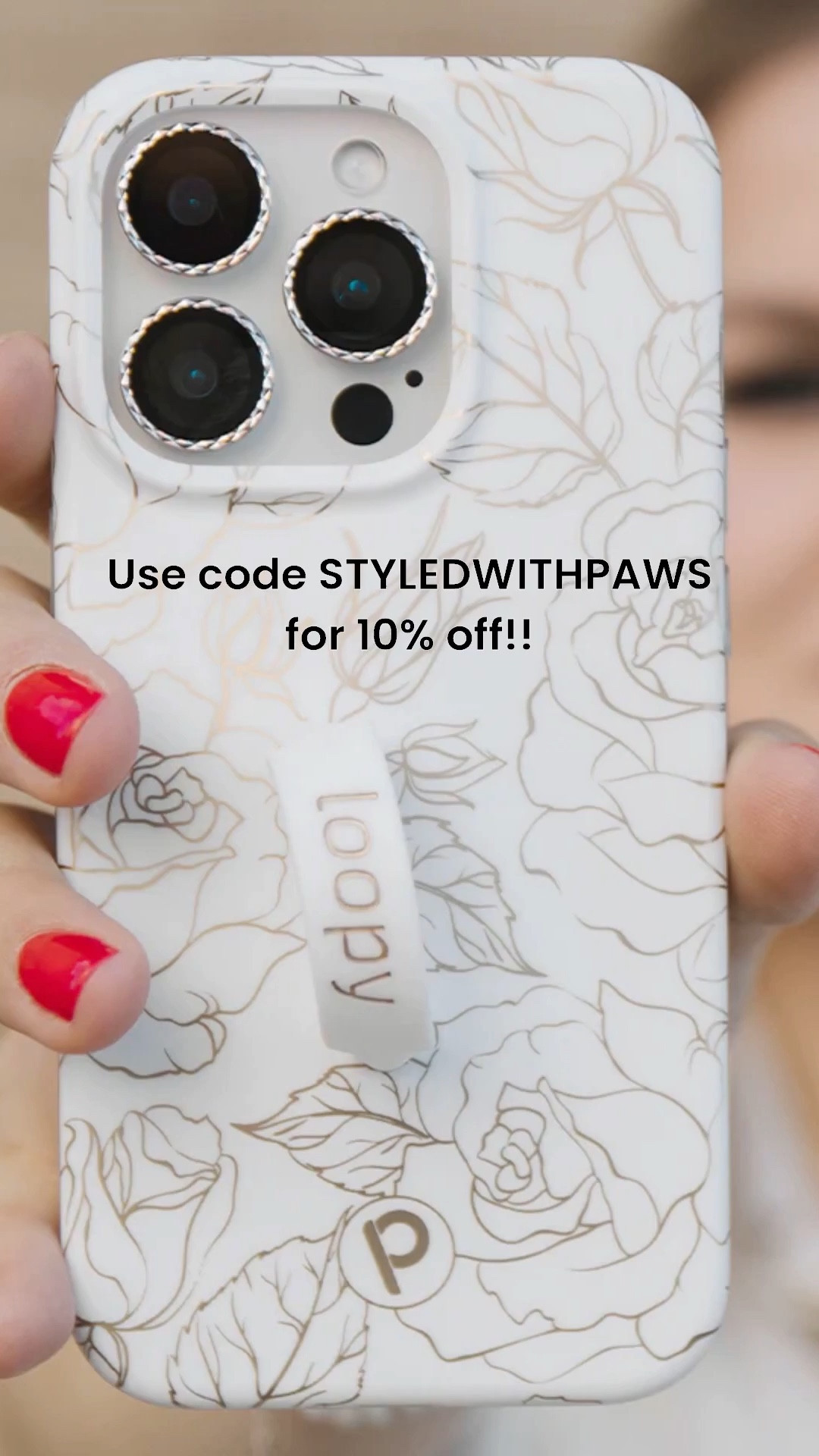 New @Loopy Cases just dropped! 📱✨ Spotted all 20 of the newest designs in this quick reel—perfect grip, endless style, and my go-to everyday phone accessory. 

Use my code styledwithpaws for 10% off your order!

loopy case | phone accessories | phone grip | mobile style | tech essentials | phone fashion | new phone cases | cute phone cases | phone case collection | everyday phone must-haves