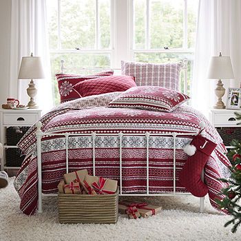 North Pole Trading Company Winterhaven Holiday Quilt Set | JCPenney