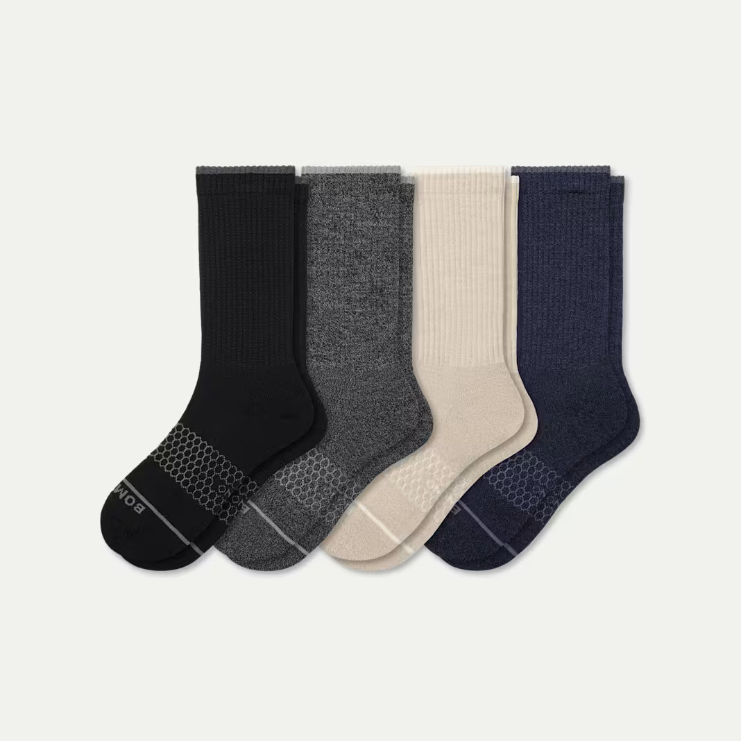 Women's Merino Wool Blend Calf Sock 4-Pack | Bombas