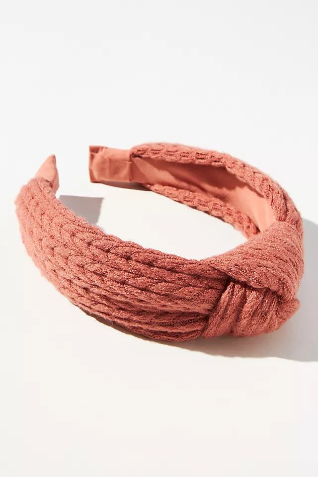Sweater-Knit Knotted Headband | Anthropologie (US)