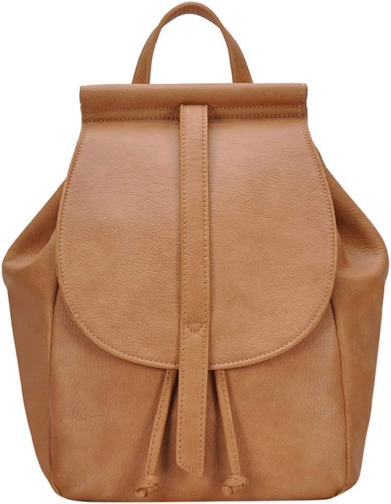 MMS Brands - Anti Kraft The Stephanie Drawstring Boho Backpack Purse for Women, Soft Distressed V... | Amazon (US)