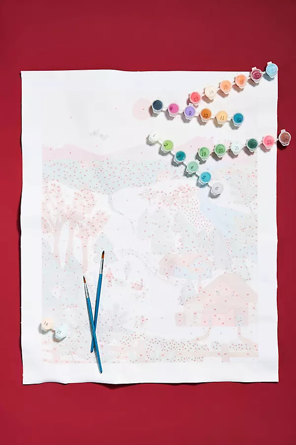 Paint-By-Numbers Kit By Anthropologie in Assorted | Anthropologie (US)