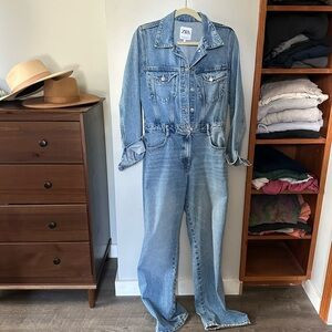 Zara Faded Blue Denim Jacket | Poshmark