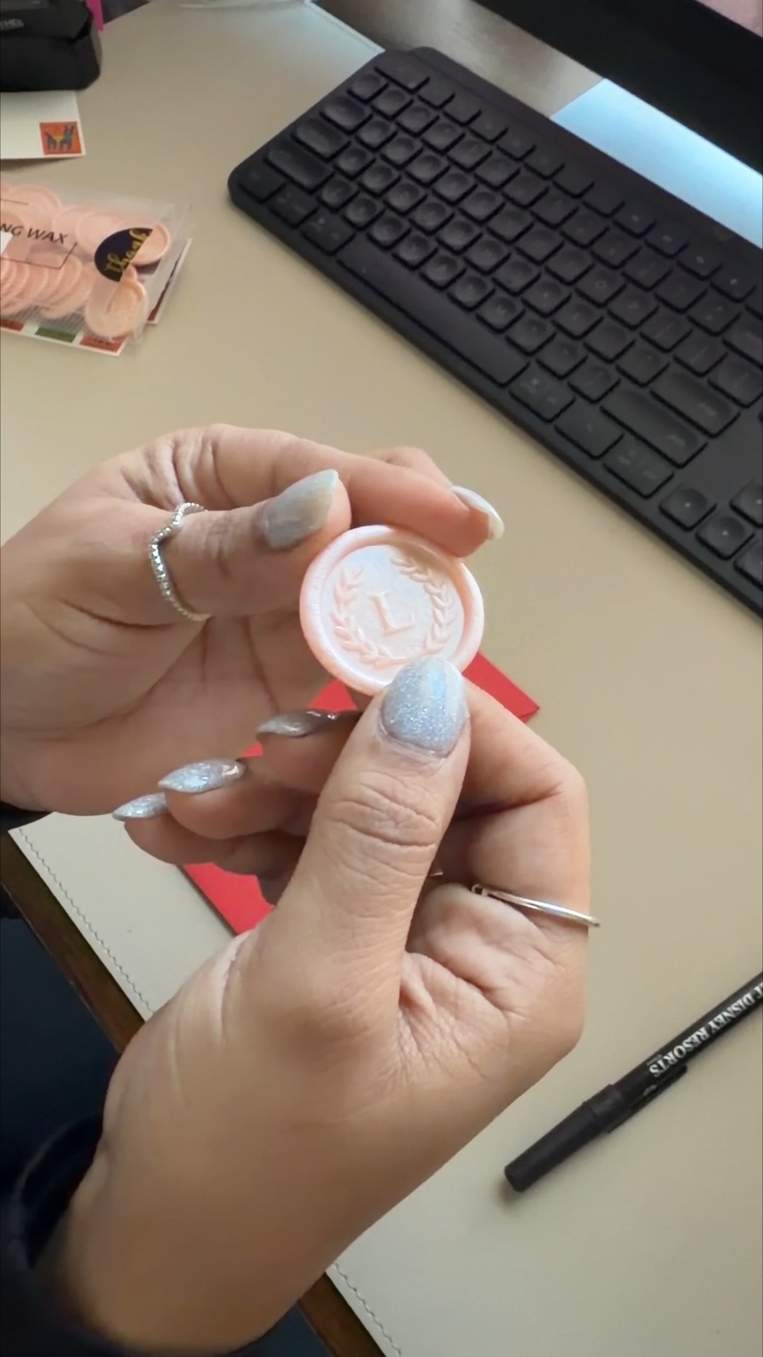 Wax melt stickers to seal envelopes!

#LTKFindsUnder50 #LTKHome #LTKmomlife