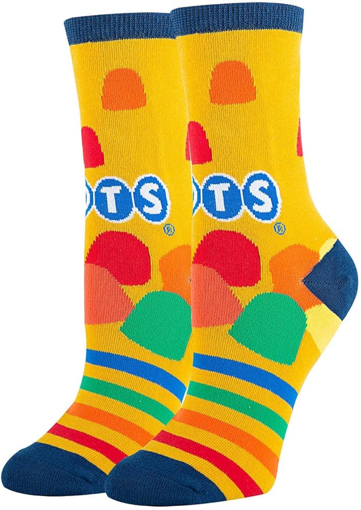 ooohyeah Women's Novelty Tootsie Roll, Blow Pop, Dots Candy Crew Socks, Crazy Funny Cotton Dress ... | Amazon (US)
