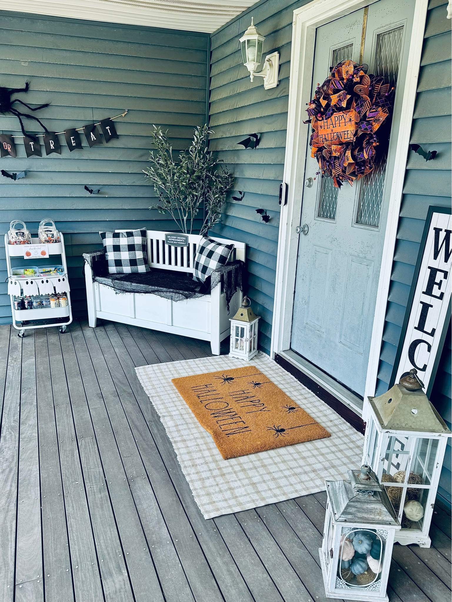 It’s spooky season, and my porch is all set for the ghouls and goblins this Halloween! Check out my decor for this year!

#LTKHalloween #LTKSeasonal #LTKHome
