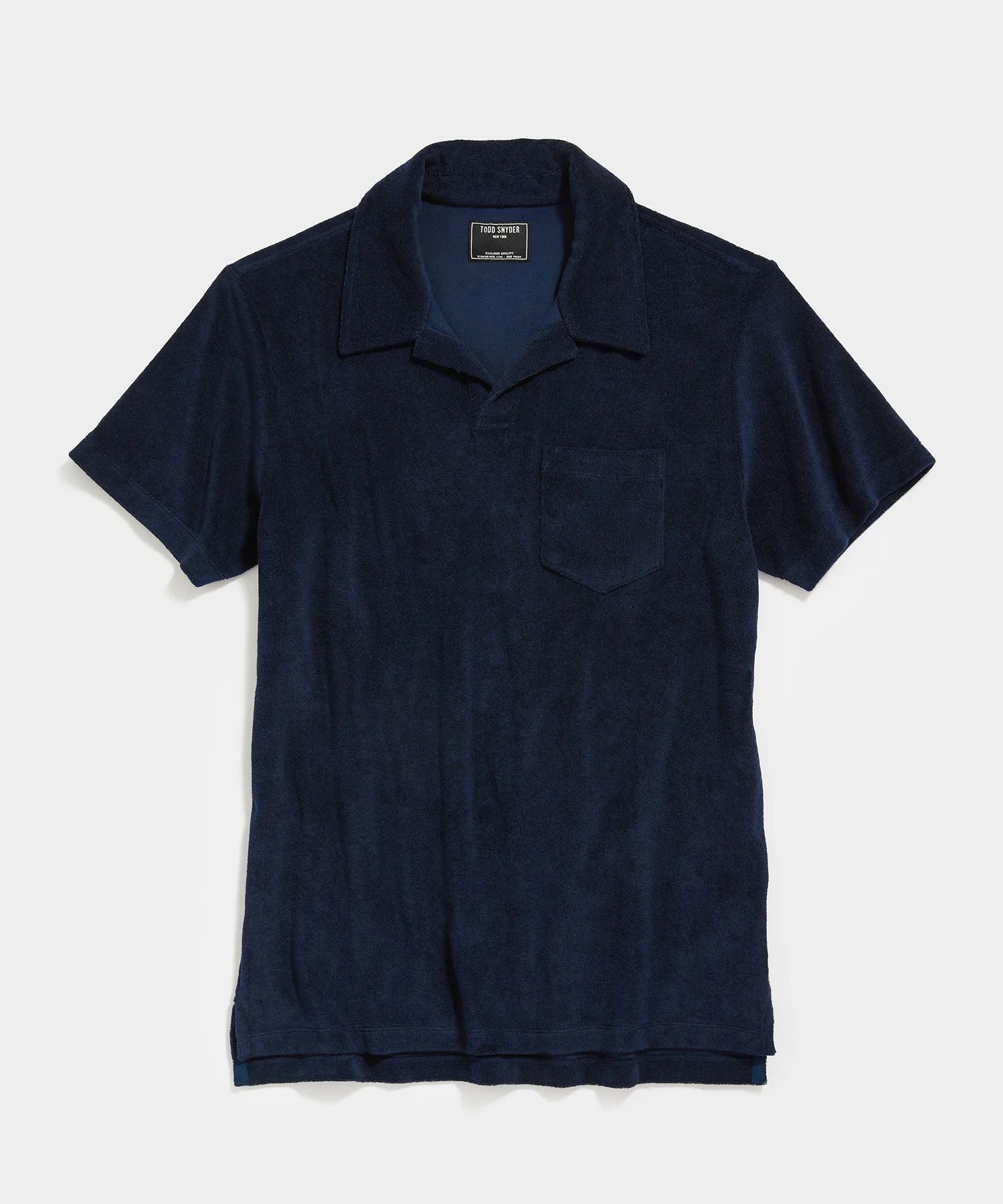 Terry Montauk Polo in Classic Navy | Todd Snyder