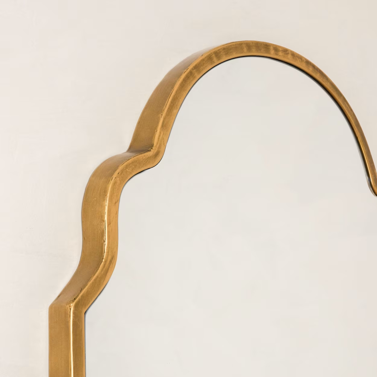 Della Antique Brass Mirror | Magnolia