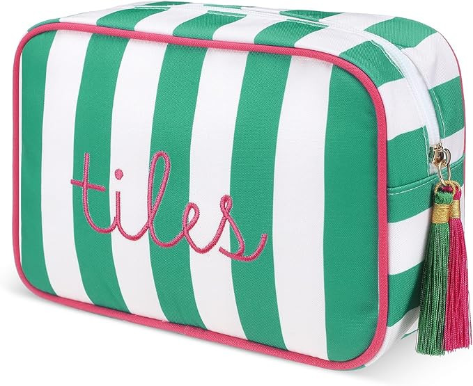 Sanwuta Mahjong Tile Bag with Zipper, Mahjong Storage Pouch Mah Jong Bags for Tiles Board Game Pi... | Amazon (US)