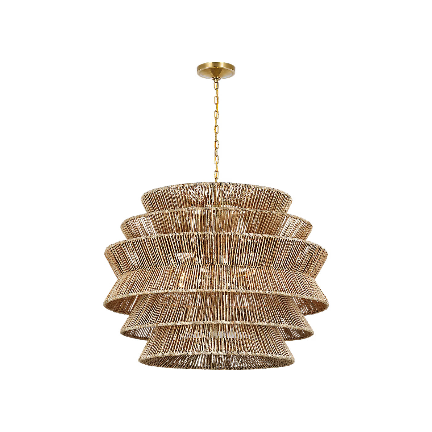 Antigua XL Drum Chandelier | Visual Comfort