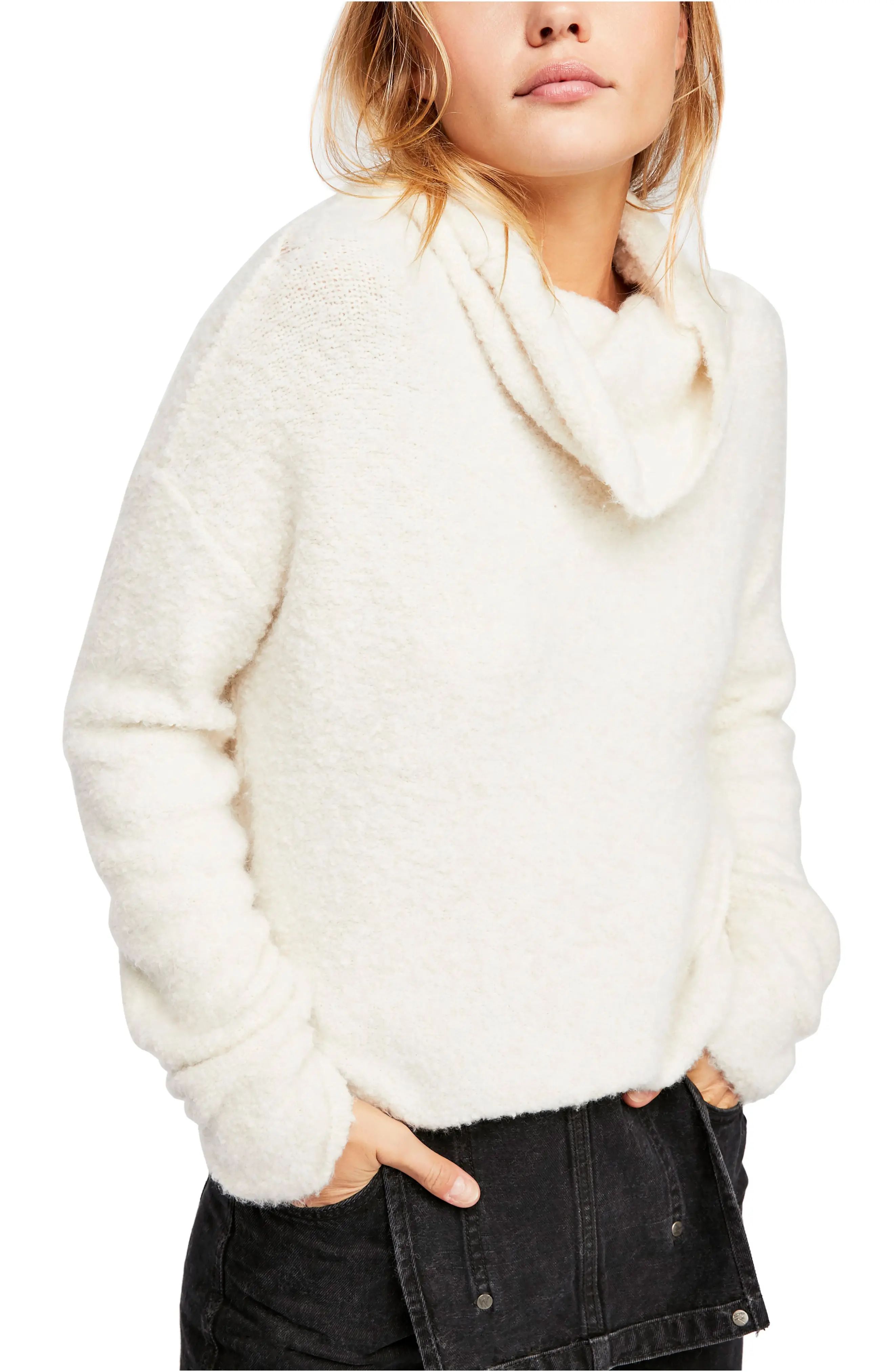 Free People Stormy Cowl Neck Sweater | Nordstrom